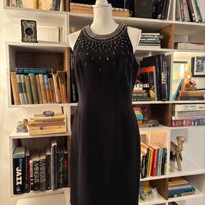 Carmen Marc Valvo beaded dress